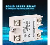 Relé Estado Relé SSR 40DA STA Single Fase DC-AC-AC Relé SSR 40DA 40a Entrada 3-32V DC Salida 24-380V ACURSA QUE UNTI ULTI ULTI OUUR Our Break Sparks High Relay. Estado