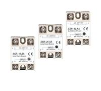 Relé Estado Sólido Ssr Rele 220V Módulo Voltaje 24V Relè Interruptor Contactor Relé(40AA)