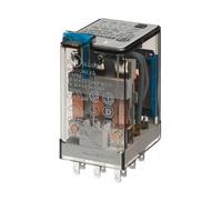 Rele finder 230vac 3ctos con pulsador de prueba 10a/250vac 55338230.00