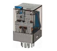 Relé Finder 60.13.9.024.5240 - Enchufe, 24 V DC, 6 A, 3 cambios Nuevo