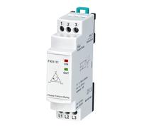Relé FKV-11 3 * 380 V CA trifásico no neutro for fallo de fase y asimetría de fase (fijo al 30%) (1 unidad)