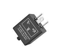 Relé Herramienta Convertidora De LED Intermitente De 12v, Kit De Regulador Electrónico, Relé De Intermitencia LED Ajustable De 3 Pines, Luces De Señal De Giro Para Motocicleta