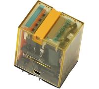 Relé IDEC RU4S-CD1-D24 for gabinete de control de elevador CV330 - Bobina de 24 V CC, dispositivo 4PDT de 14 pines(RU4S-CD1-D24 relay)