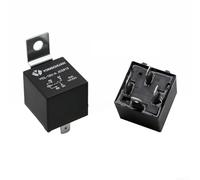 Relé impermeable de 40 A CC, 12 V/24 V, relé automotriz normalmente abierto para operaciones eficientes de luz antiniebla, faros delanteros y control de batería (DC12V 4)