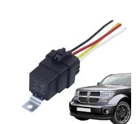 Relé impermeable, Relé de coche impermeable Unidad de relé de | 12 V o 24 V Reemplazo para faros de trabajo LED, limpiaparabrisas, cierre central
