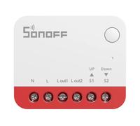 Relé Inteligente para Persianas Sonoff Zigbee MINI-ZBRBS Blanco