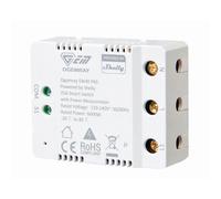 Relé inteligente Shelly PBS SW40 6000W 25A Wifi/Bluetooth Blanco Protección Sobrecarga