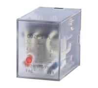 Relé intermedio 220V AC CDZ9-52PL 53P 54P 62P con luz DC 24V(CDZ9-53PL AC110V 11P without Base)