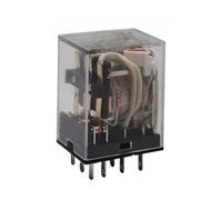 Relé intermedio CDZ9L-52P 53P 54P pequeño HH52PL con luz 8 pies 14 220V 24V(CDZ9-53PL 11pin DC24V)
