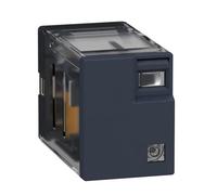 Relé intermedio enchufable RXM2LB1P7, 2 pares de contactos, 5 A, sin luz indicadora, 230 VCA