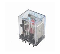 Relé intermedio IEC255 MY2N-J 12V 24V MY2N-GS de ocho pines normalmente abierto y normalmente cerrado(DC12V with light)