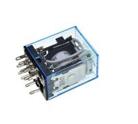 Relé intermedio MY3N-J IEC255 5A 12V 24V 110V 220V relé de 11 pines(MY3N-J-DC24V)