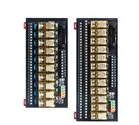 Relé intermedio, relé disparador, de placa Control salida, interruptor 4/8/10/12/16 vías, PNP, NPN, PLC, 1 Uds(24vdc,10 cores 2 meter)