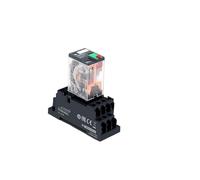 Relé intermedio RXM2LB2BD con base JD 2P7 control DC DC24V12VAC220V(RXM4AB2P7 6A AC230V 14 pins 4 open)