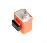 Relé intermitente ajustable de 12 V específico para motocicletas para señales de giro LED que garantiza una sincronización de señal estable