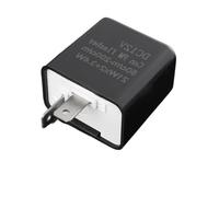 Relé intermitente con indicador LED de 12V y 2 pines, relé de frecuencia ajustable, luz intermitente, accesorios for motocicleta(15)