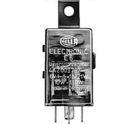 HELLA 4AZ 003 787-051 Relé de intermitencia - 6V - 4polos - montaje exterior/enchufado - electrónico - con soporte