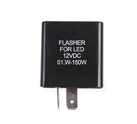Relé intermitente de señal giro LED 12V CC, accesorios relé Flash velocidad ajustable frecuencia tres velocidades CF13 1 Uds(Type B)