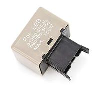 Relé Intermitente Eléctrico de 8 Pines, LED, 12V DC, 150W, Para Señales de Giro - Solución Anti Flash, Fácil Instalación, Durable y Compacto