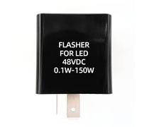 Relé intermitente for LED 32V 48V 52V 60V 72V relé de frecuencia 2 pines indicador señal giro accesorios intermitentes for Moto