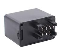 Relé intermitente intermitente para motocicleta, 7 pines, 12 V, LED, intermitente