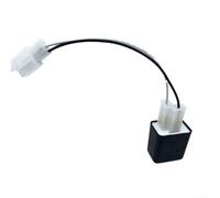 Relé intermitente LED ajustable 2-Pin 12V Anti-Hyper(negro)