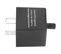 Relé Intermitente LED con Frecuencia de Destello Ajustable para Fijación de Luz de Señal de Giro, Plug and Play CF13 KT Intermitente de 3 Pines para Luces LED Adecuado para Entusiastas del