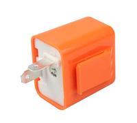 Relé intermitente LED de 12v Moto | Relé electrónico de 2 pines | Reemplazo directo, reparación fácil, relevo anti-hiperflasco para motocicleta LED, scooter, quad, indicadores de bicicleta eléctrica