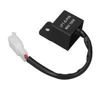 Relé intermitente LED de 2 pines con cable, módulo de relé de para motocicleta, 150 W, 12 V CC