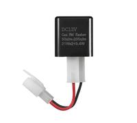 Relé intermitente LED electrónico ajustable de 2 pines con cables(15)