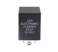 Relé intermitente LED electrónico EP26 EP27 EP29 de 12V, 4 y 5 pines for bombillas señal giro, soluciona problemas hiperflash, accesorios universales for coche(EP26)