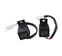 Relé intermitente para indicadores LED adecuado para R1 R6 FZ1 para FZ6 FZ8 para MT09 con diseño de estado sólido para un rendimiento consistente y gestión eficiente del calor (2 piezas)