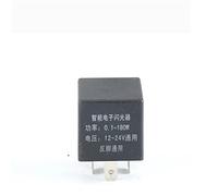 Relé intermitente Universal for coche, 1 Uds., 12v/24v, 0,1-180W, 20A, inteligente de 3 pies for