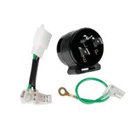 Relé Intermitentes LED 12V 3 Pines 10A Plug&Play Negro Universal Lampa