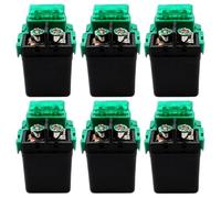 Relé Interruptor De Relé Arranque Motocicleta para para CB900 para CB900F para CB1300 X4 para CBF250 Conexiones del Kit Señal Solenoide Solenoide Interruptor(6 Piezas)