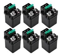 Relé Interruptor De Relé Arranque Motocicleta para para Vulcan Classic VN1600 VN2000 Conexiones del Kit Solenoide Intermitentes Solenoide De Arranque(6 Piezas)