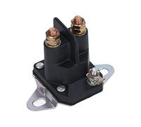 Relé magnético para cortacésped, relé de conmutación magnética de 12 V y 4,8 W con bobina de latón y carcasa de ABS, solenoide de arranque robusto para ATV, automóvil, cortacésped,