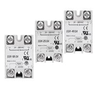 Relé monofásico de 10 A, 25 A y 40 A, entrada de 3 a 32 V CC, salida de 24 a 380 V CA, alta SSR-10DA25DA40DA(AA (AC-AC),40A)