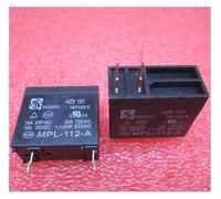 Relé MPL-112-A 12V MPL-112-A-12V OMIF-S-112LM MPL112A MPL112A-12V 12VDC DC12V 16A 250VAC 4PIN 10 unids/lote