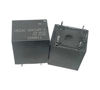 Relé OKS2C-SDC24V-S, 24 V, OKS2C SDC24V S, 24 V CC, 5 pines, 15 A, 2 unidades
