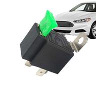 Relé para automóvil - Impermeable 12V/24V | Relé de de arranque de conversión impermeable de 4 pines, 30 A, con retardante de llama, estable, versátil, actualizaciones de faros, conexiones de compr