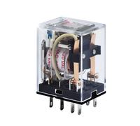 Relé pequeño CDZ9-52P relé intermedio AC220V HH52P DC24V 380V(CDZ9 52PL with light AC 380V)