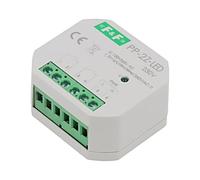 Relé PP-2Z-LED-230V: instalación en dosis de instalación 100-265VAC NO x2