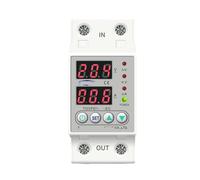 Relé protector de dispositivo protección contra sobretensión y subtensión ajustable, carril DIN, 230V, TOVPD1-63-EC(80A)