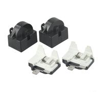 Relé PTC de compresor de refrigerador de 15 ohmios y protector de sobrecarga térmica para aplicaciones de 1/6HP R600A (1 pin 15 ohmios + 1/6H)