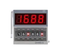 Relé retardador de tiempo DH48S-S doble ciclo 220V 2Z 380V 24V(DH48S-S AC380V)