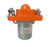 Relé solenoide de contactor NO ZJ400D ZJ400, 12 V, 24 V, 36 V, 48 V, 72 V, 80 V, 400 A, piezas for transpaletas de carritos de golf y vehículos eléctricos.(ZJ400D 24V)
