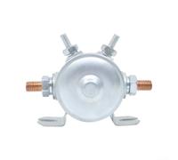 Relé solenoide del contactor de 200A DC 12V/24V con contactos plateados | Para carretilla elevadora para cabrestante para apilador, bomba hidráulica, carcasa de metal resistente a la intemperie