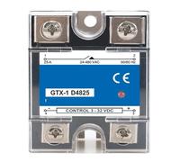 Relé sólido de fase alta de 10 A, 25 A, 40 A, 60 A, 80 A, 100 A, 120 A, control de CC, control de CA de 3 a 32 V, 220 V, 10 DA, 25 DA, 40 DA(DC Control AC,120A)