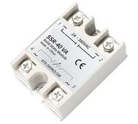 Relé SSR-10VA SSR-25VA SSR-40VA 10A 25A 40A Relé Regulador Salida 24-380VAC SSR 10VA 25VA 40VA 50VA 60VA 100VA(SSR-10VA)
